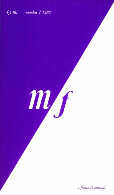 Issue 7 m/f - a feminist journal